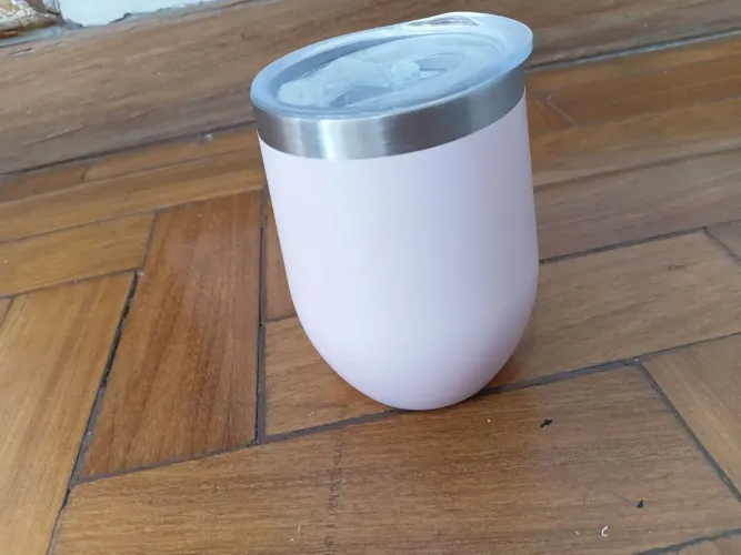 Copo térmico rosa