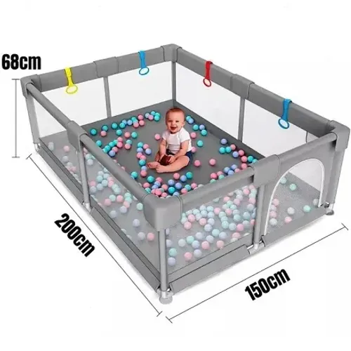 Cercado Grade Tela De Proteção Portão Bebe Infantil Criança Msp Kids