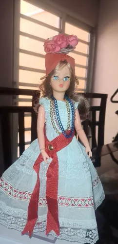 Boneca Susi antiga estrela, roupa original, lindíssima