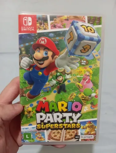 Mario Party Superstars - Nintendo Switch - Troco ( Leia )