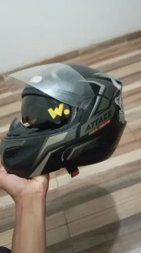 Capacete ATTACK (barato pra hoje)