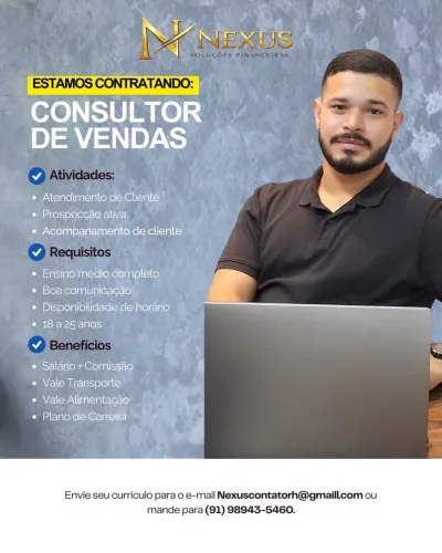 Oportunidade da área comercial 