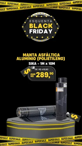 Manta Asfáltica 4MM ( polietileno)