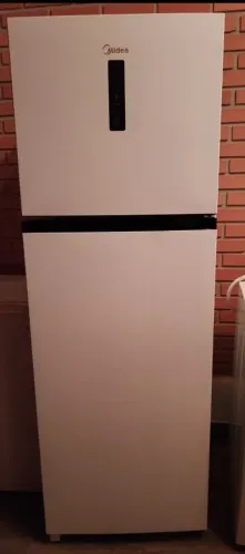 Geladeira Frost Free Duplex 347l Slim Cor Branca Midea Cor Branco