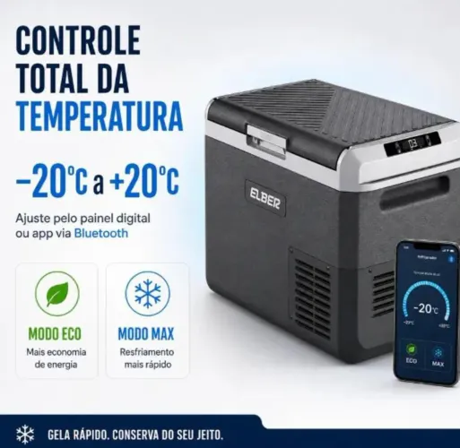 Geladeira Elber 30 litros - Geladeira Caminhão