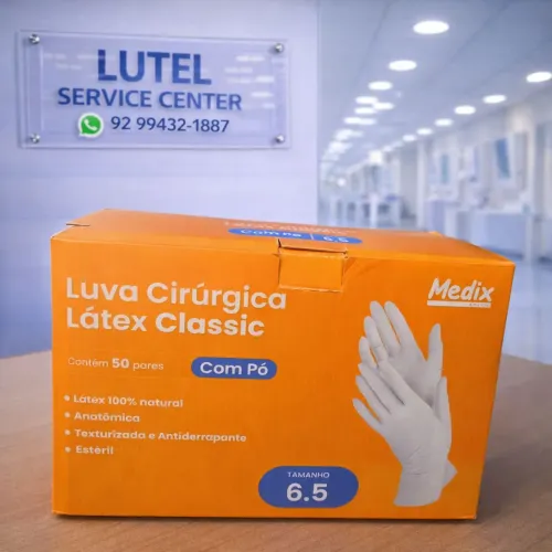 LUVA ESTÉRIL PCT C/1 PAR 