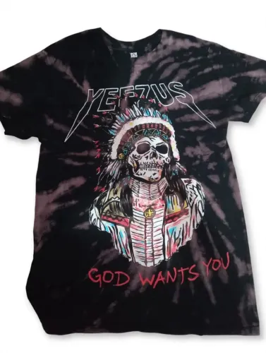 Camiseta Yeezus Kanye West Tour 2013 oficial.