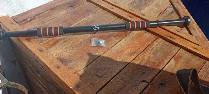 Barra fixa flexão porta apoio regulavel