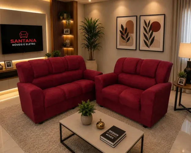 Sofa 3 lugares 