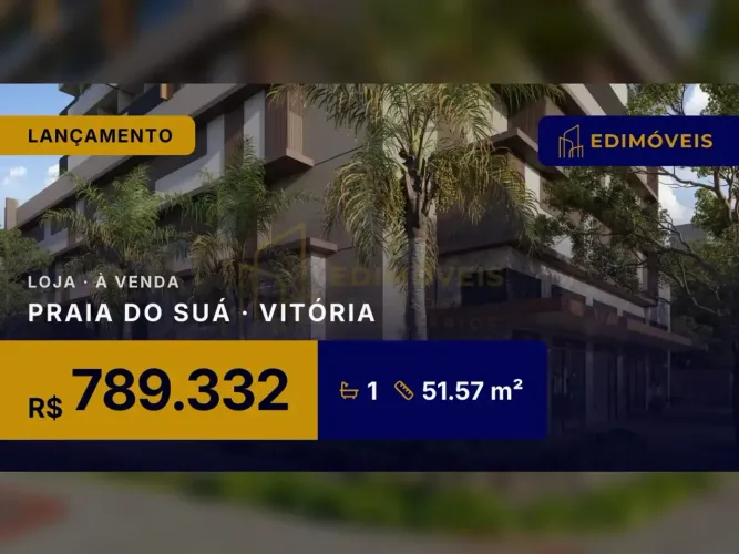 Aproveite a chance! Loja comercial na Praia do Suá