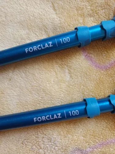 2 bastões de caminhada forclaz!