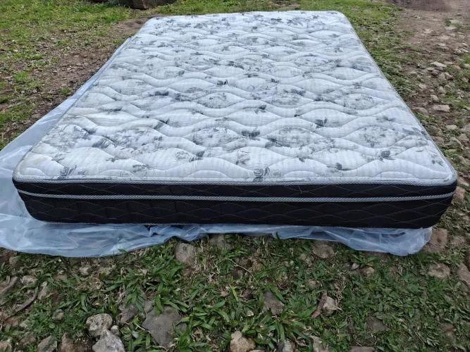 Com entrega colchão casal molas 