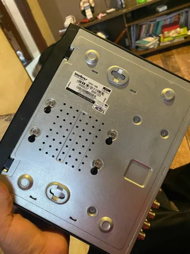 Dvr intelbras 8 canais + câmeras