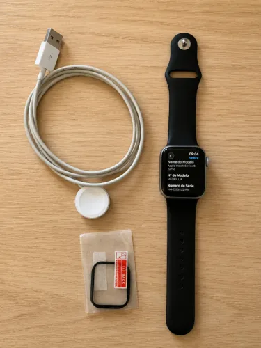 Apple Watch Series 6 GPS 40 mm - Alumínio Prata + Película