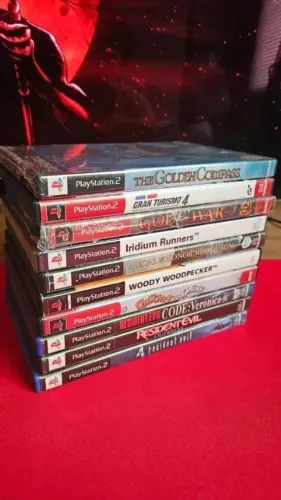 Lote 10 Jogos Originais PS2 - Playstation 2