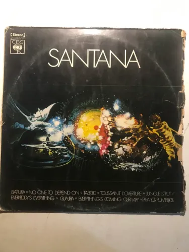 Vinil Santana 1971 - raro