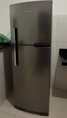 Geladeira Brastemp Frost Free Duplex 375L inox + compartimento extrafrio fresh zone USADA