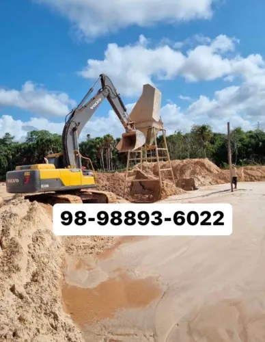 Areia Média lavada 