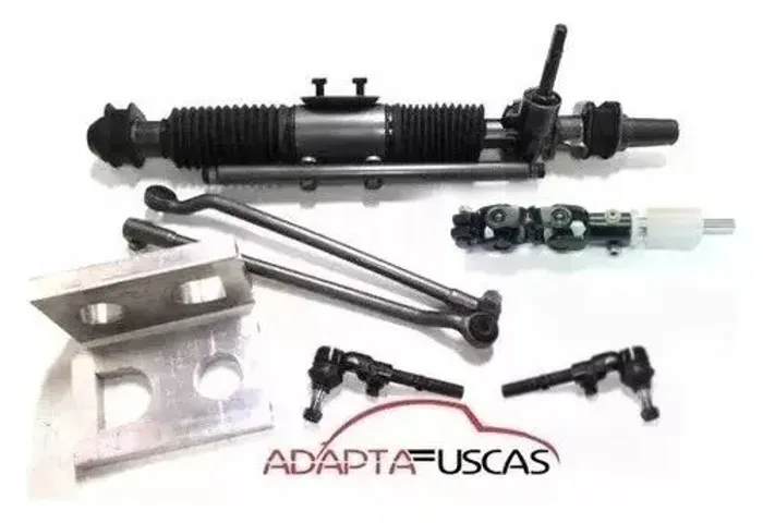 Kit Direção Aliviada Semi Hidráulica Monza para Fusca Pivo Gancho