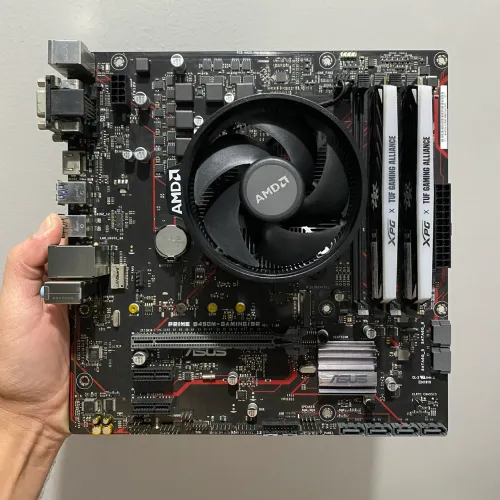 Kit Gamer AMD Ryzen 5 4500 4.10GHz / Asus Prime B450M / 16GB DDR4 3000MHz TUF ( 2 x 8GB )