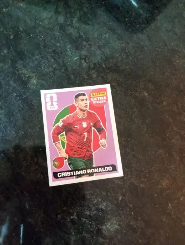 Figurinha legend CR7 lilás 2026