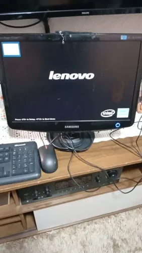 Computador completo 4gb memória wi-fi bluetooth hd80gb monitor 19 polegadas
