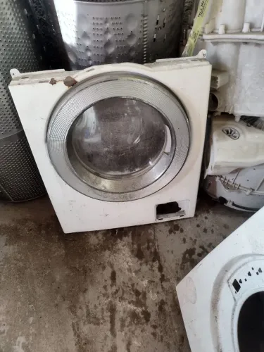 Tampa frontal para lava e seca