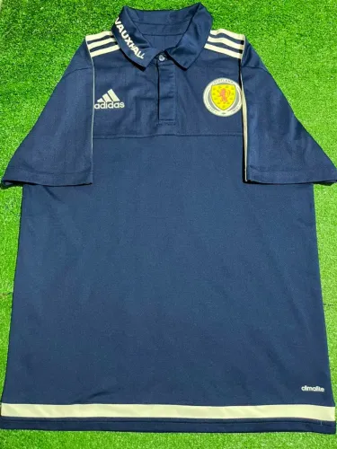 Camisa Polo Seleção Escócia 2015/2016