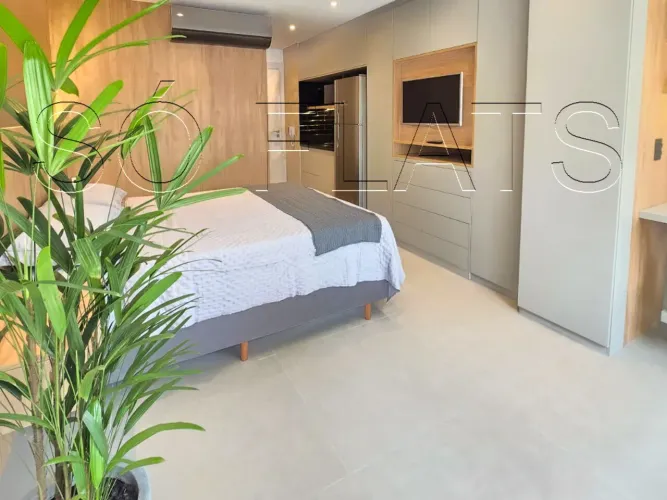 Residencial Solo Jardins, Apartamento disponível para venda com 25m² e 1 dormitório.