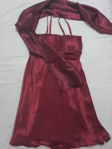 Vestido de festa vermelho