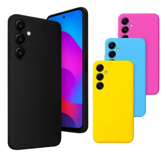 Capa Capinha Compatível Samsung A56 5g Proteção Aveludado