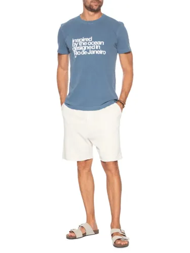 Camisa osklen azul 