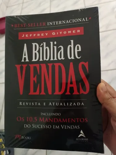 Livro a bíblia de vendas
