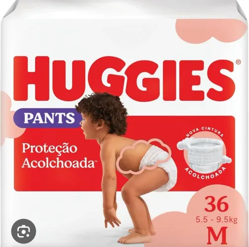 Fralda huggies M