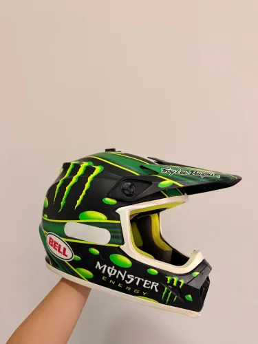 capacete de motocross Bell MX-9 MIPS Jeremy McGrath Showtime.