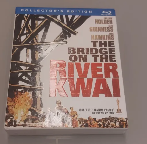Blu Ray A ponte do Rio Kwai - Raro - OOP