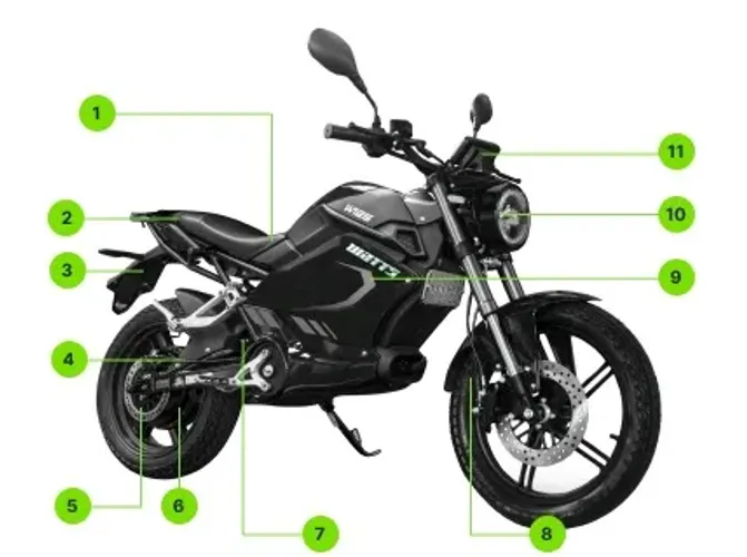 MOTO ELÉTRICA WATTS W125 - R$ 15.000,00