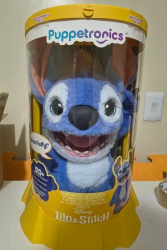 Pelúcia Stitch Robô Interativo