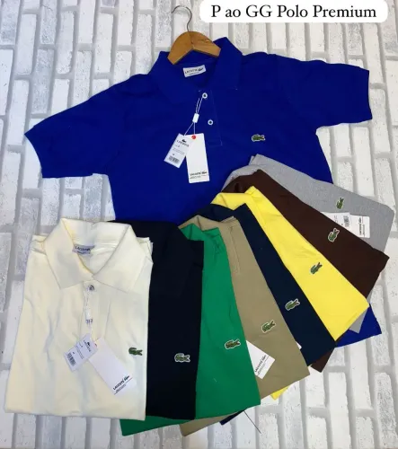 Camisas gola polo do p ao gg atacado e varejo