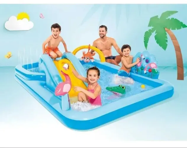 Piscina Infantil playground Natureza 493 Litros