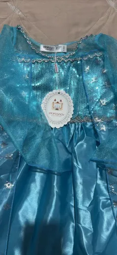 Fantasia frozen Elsa Tm 5a8 anos