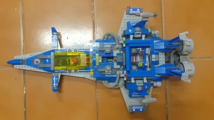 THE LEGO MOVIE + Manuais - A Nave Espacial de Benê! Benny's Spaceship 70186