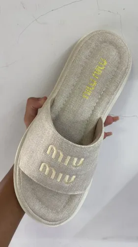 PAPET MIU MIU BRANCA FEMININA