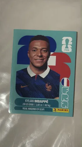 Figurinhas mbappé, doku e Lukaku