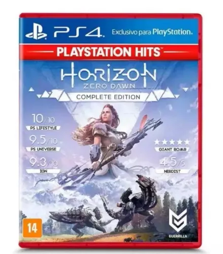 HORIZON ZERO DAWN COMPLETE EDITION PS4 HITS MÍDIA FÍSICA