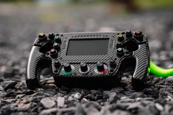 Volante F1 Simulador Formula com Tela e Botoes GT3 - USB - PC - Fanatec - Simagic - Moza