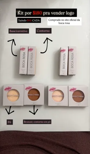 KIT ORIGINAL BOCA ROSA