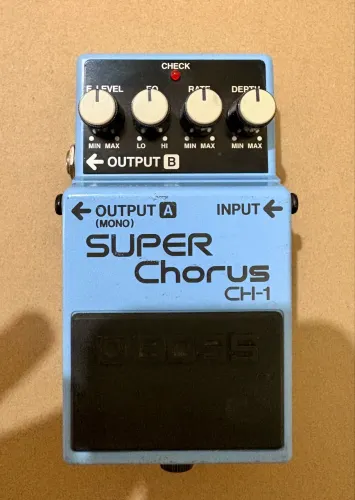 Pedal Boss CH1 Chorus excelente estado