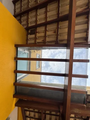 TELHADO COLONIAL COMPLETO + PERGOLADO DE VIDRO TEMPERADO