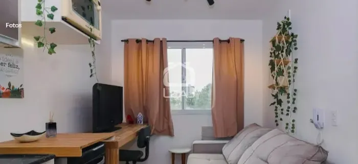 Studio para locação na Vila Nova das Belezas com 27m² e 1 quarto
